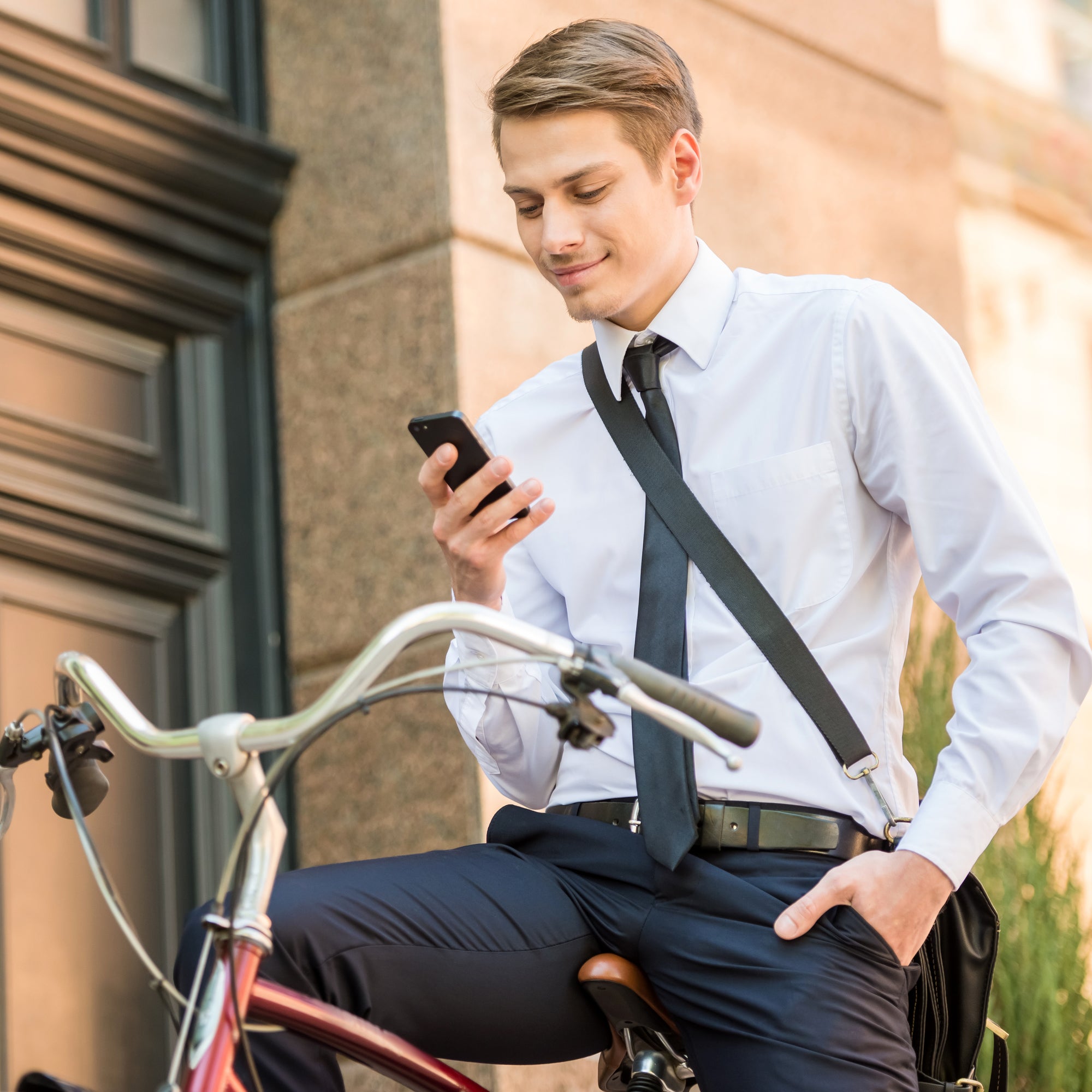 How To Transition From Bike To The Office In 10 Minutes