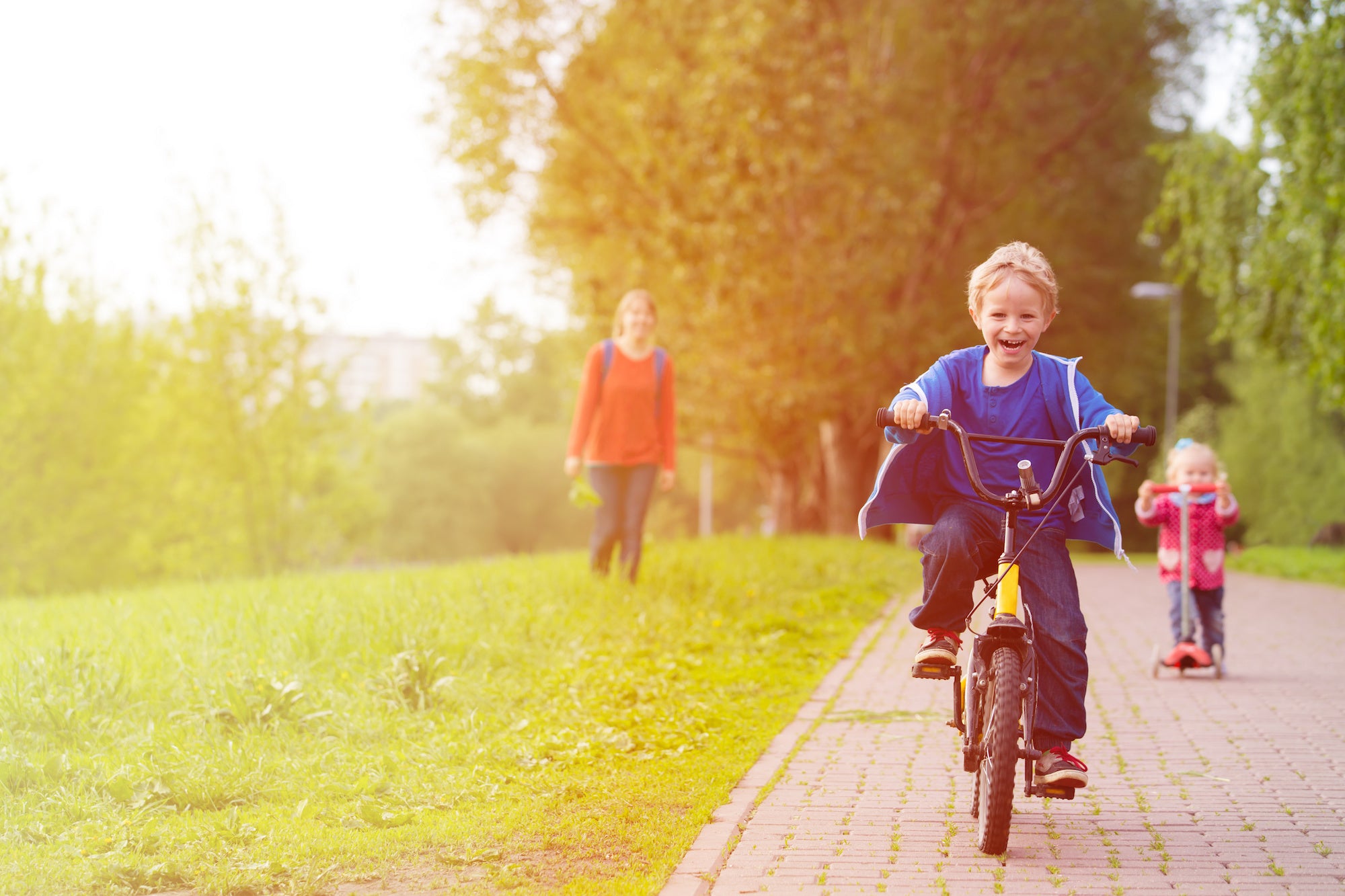 How To Teach A Child To Ride A Bike Without Training Wheels