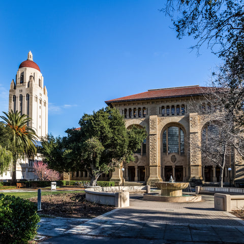 Biking Stanford University Campus