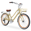 EVRYjourney Deluxe Integrated Cable Lock, Basket & Light Complete Bicycle Assembly Instructions
