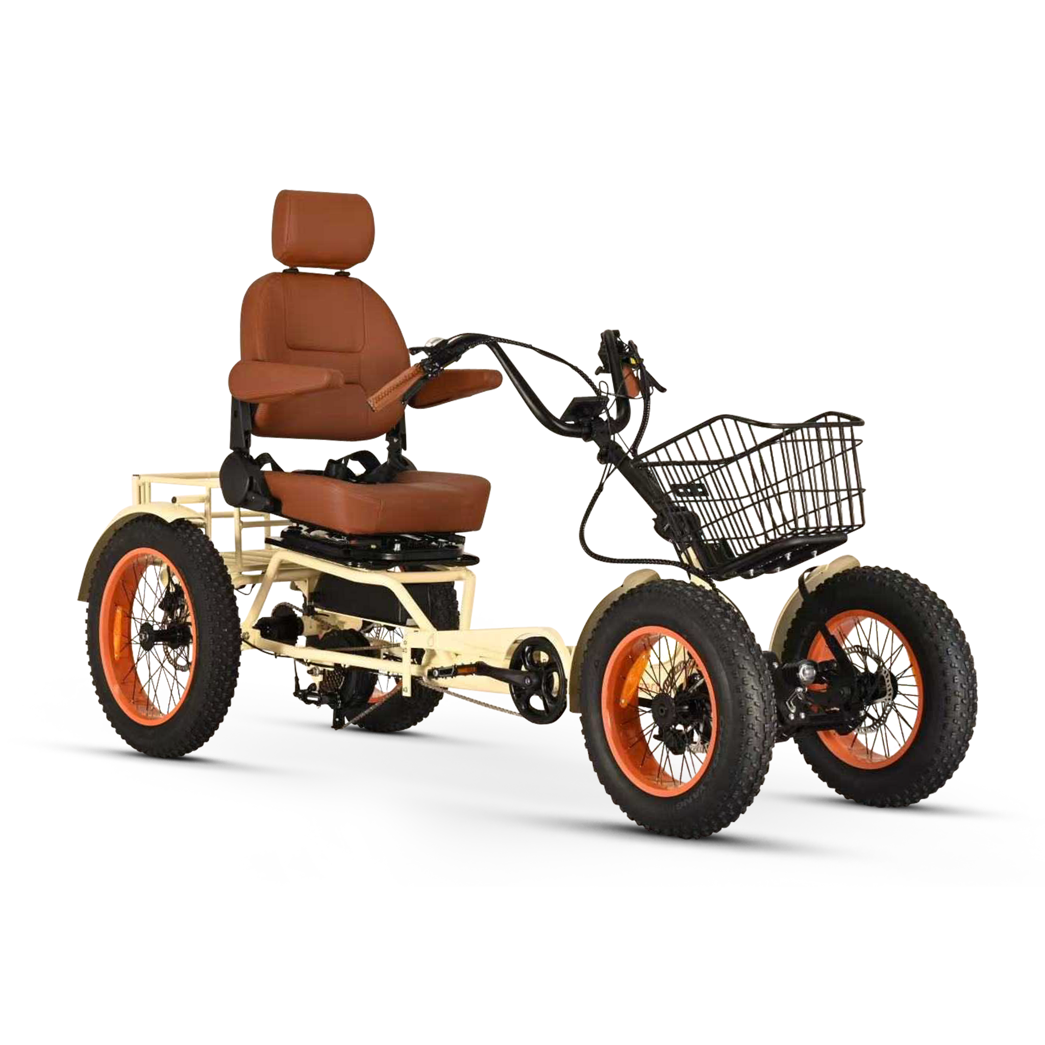 ANYterrain 4 Wheel 750w Recumbent EBike