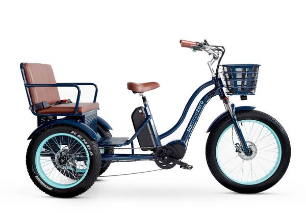 sixthreezero EVRYjourney EBike Rickshaw 1000w Mid Drive