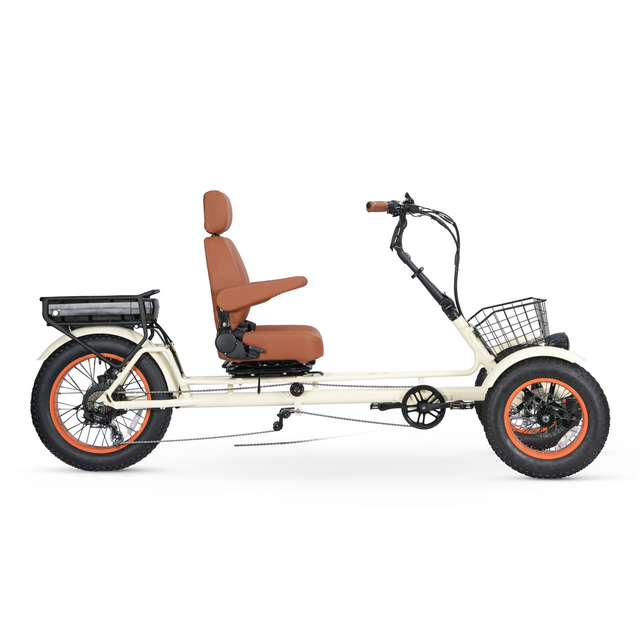 Simple Glide Reverse Trike Recumbent 750w ETrike