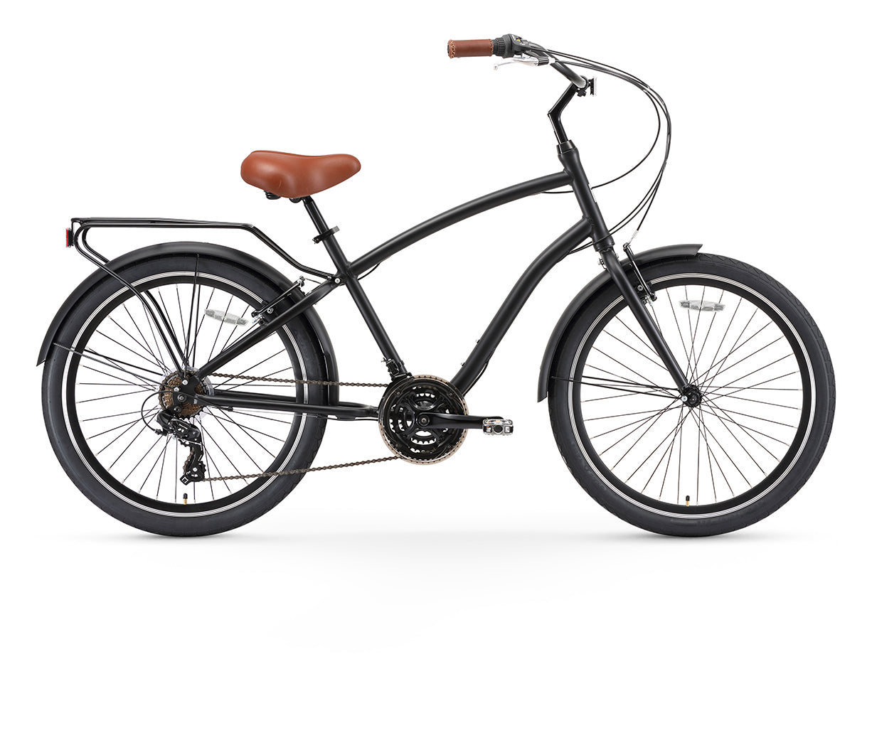 sixthreezero EVRYjourney Men's 26" 21 Speed Touring Hybrid Bicycle