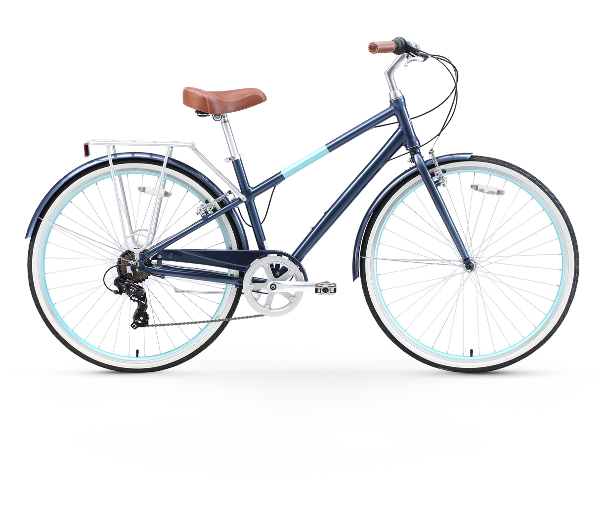 sixthreezero Reach Your Destination Women's 7 Speed Hybrid Bicycle