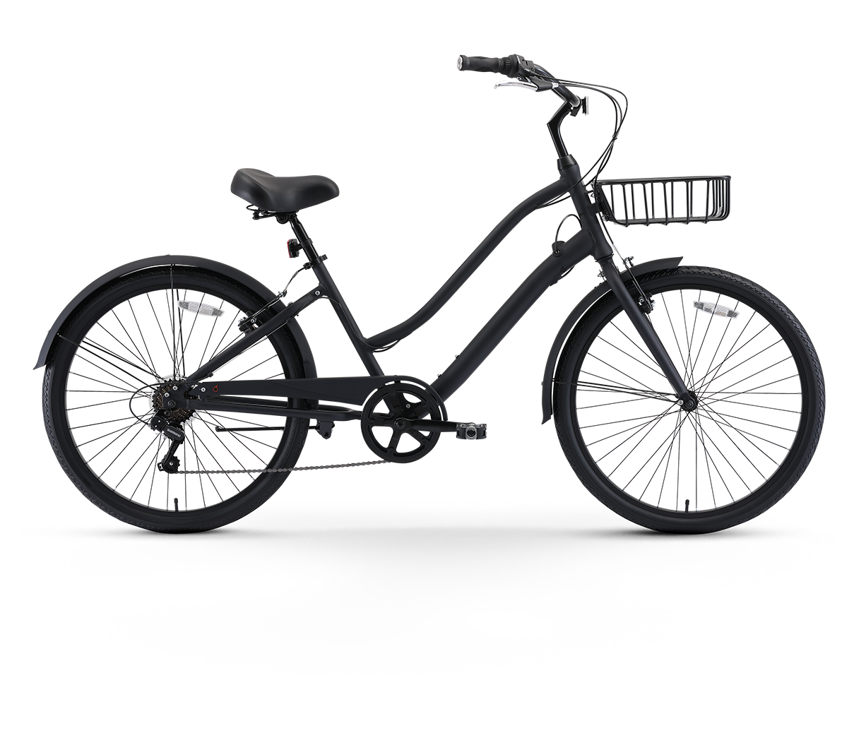 sixthreezero EVRYjourney Men's Casual Edition 7-Speed w/ Integrated Cable Lock and Basket