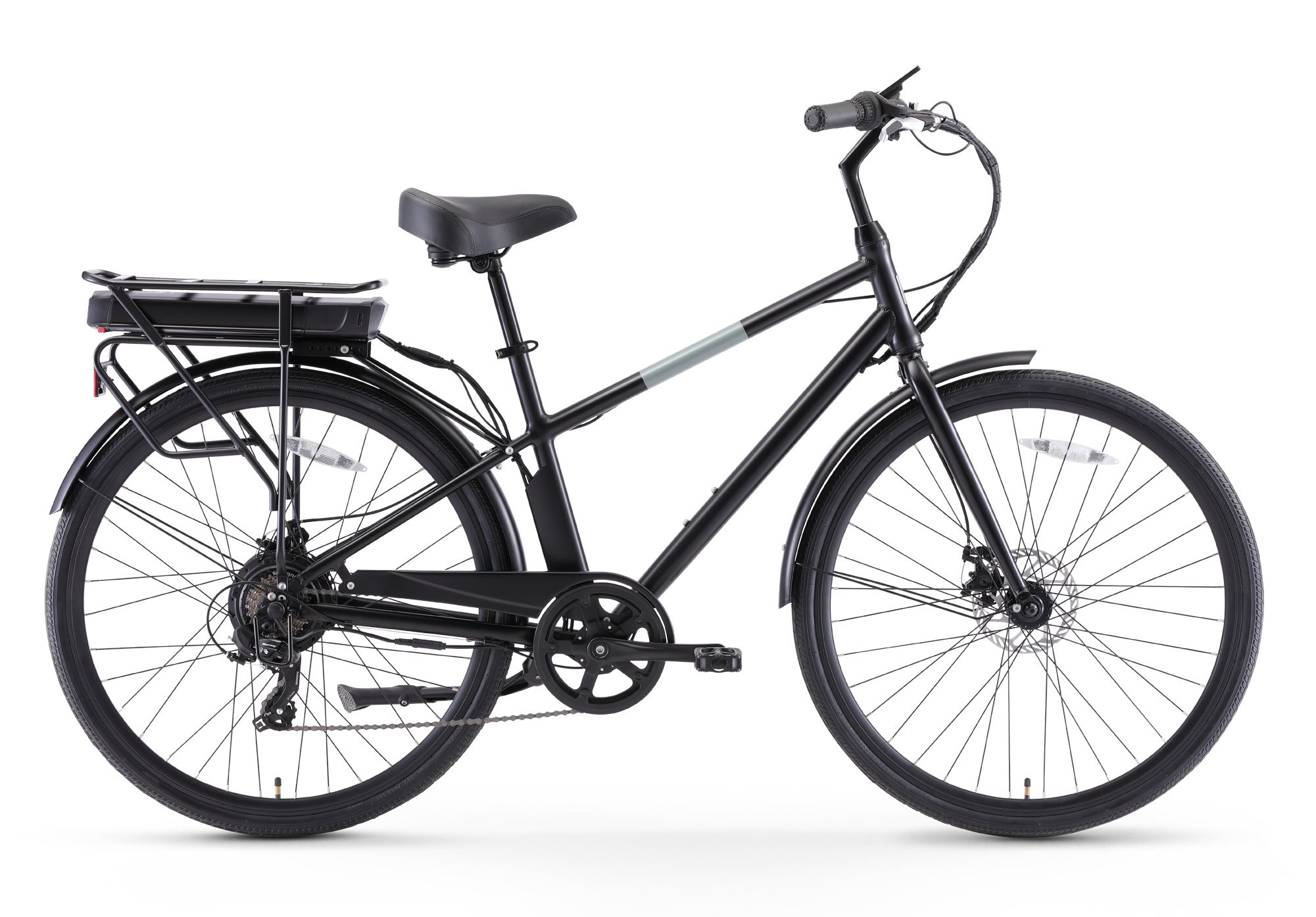 sixthreezero Reach your Destination Men's 500W 7-Speed Electric Bicycle