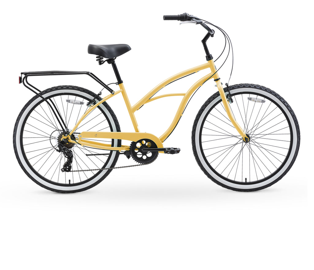 sixthreezero Around the Block Women's 26" 7 Speed Cruiser Bicycle