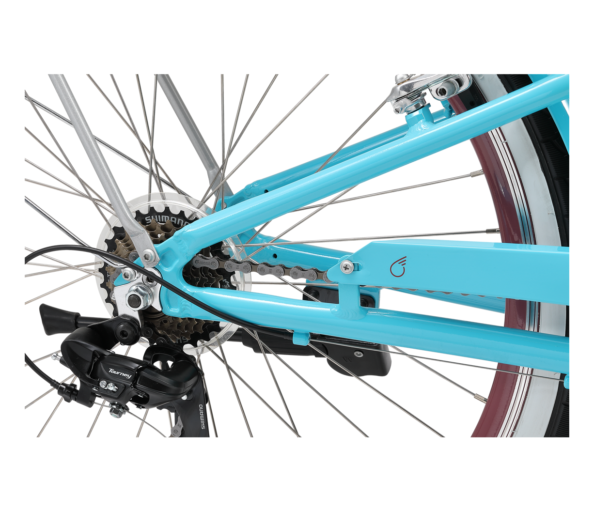 sixthreezero Relaxed Body 7-Speed Recumbent Comfort Bike