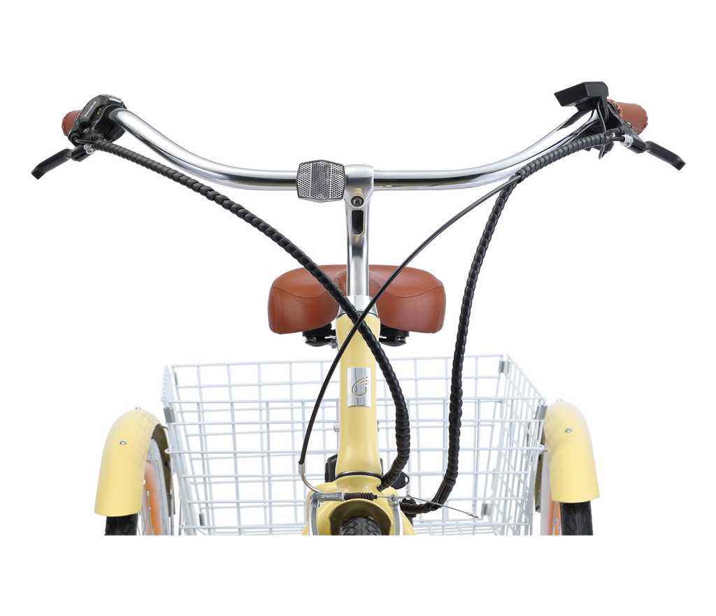 sixthreezero EVRYjourney 26" 7 Speed Hybrid Electric Tricycle, 36V, 250W