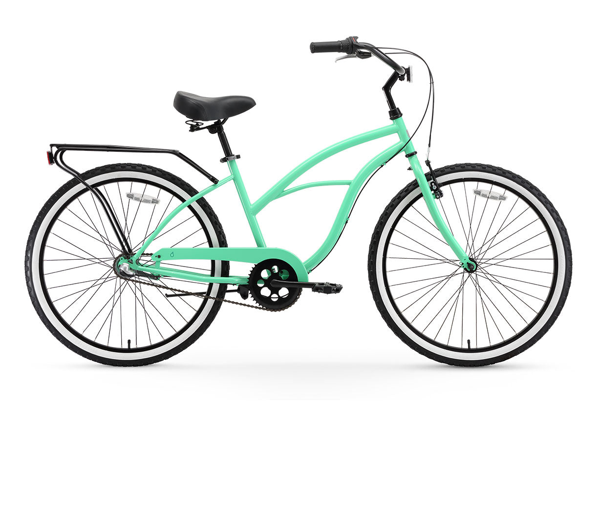 sixthreezero Around the Block Women's 26" 3 Speed Cruiser Bicycle