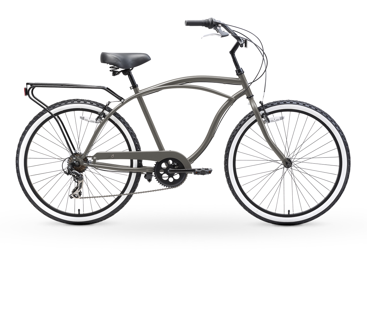 sixthreezero Around the Block Men's 26" 7 Speed Cruiser Bicycle