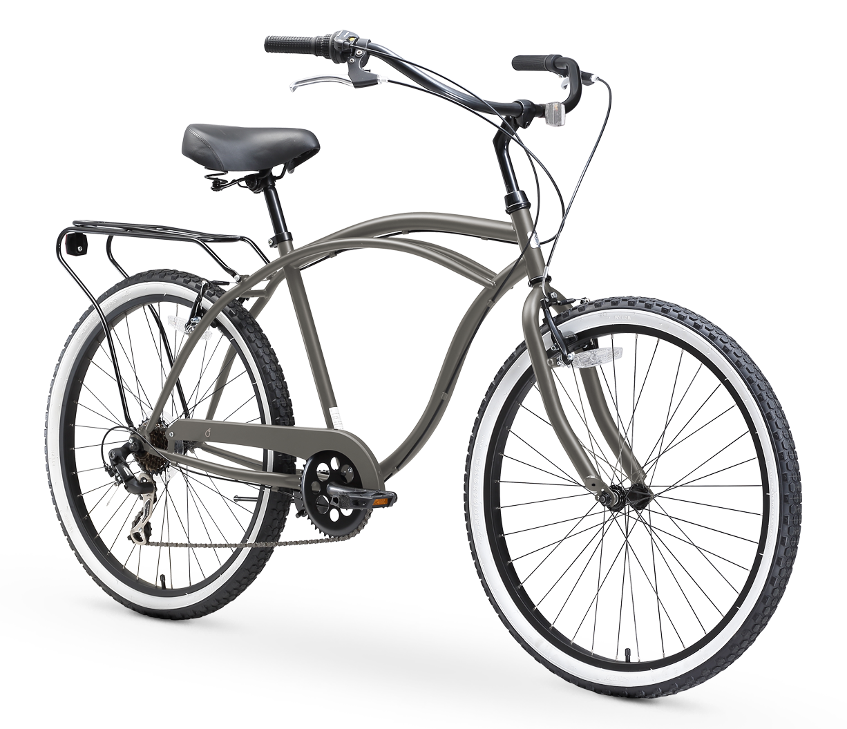 sixthreezero Around the Block Men's 26" 7 Speed Cruiser Bicycle