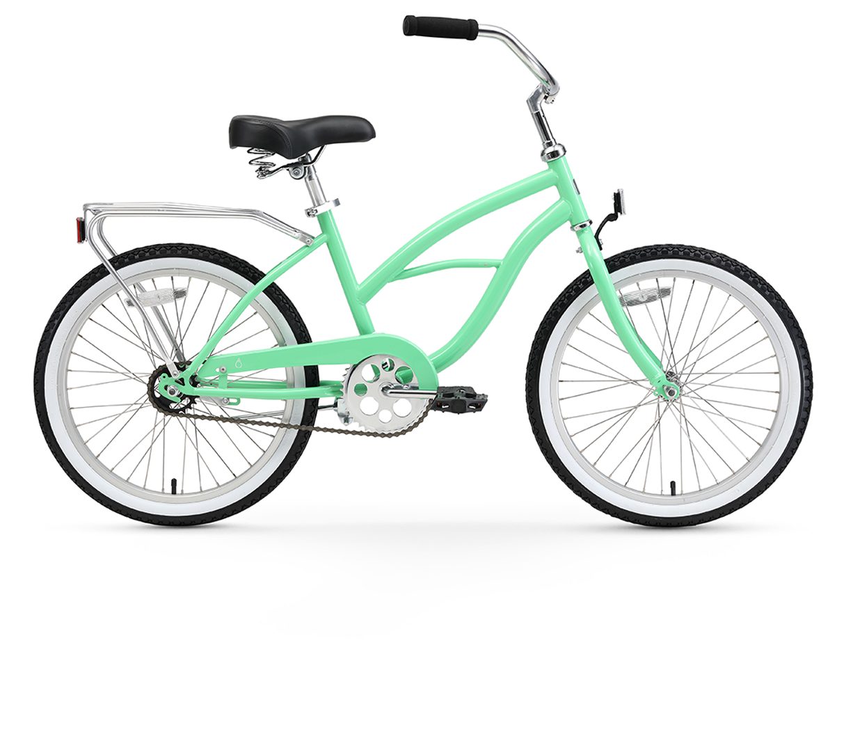 sixthreezero Around the Block Girl's 20" Single Speed Beach Cruiser Bicycle
