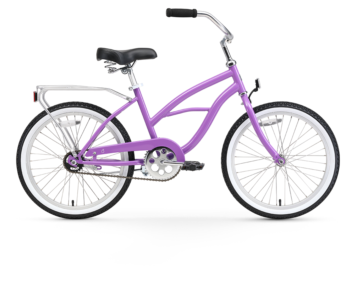 sixthreezero Around the Block Girl's 20" Single Speed Beach Cruiser Bicycle