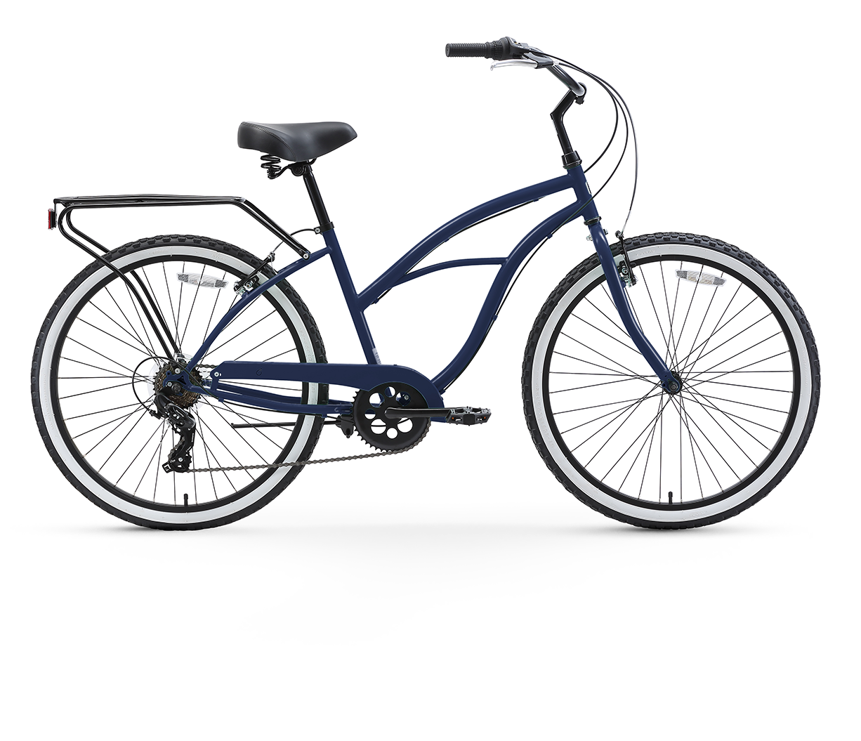 sixthreezero Around the Block Women's 26" 7 Speed Cruiser Bicycle