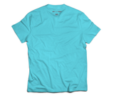 sixthreezero EVRYjourney Premium Short Sleeve Crew Horizon Blue Burgundy 100% Cotton Unisex Shirt