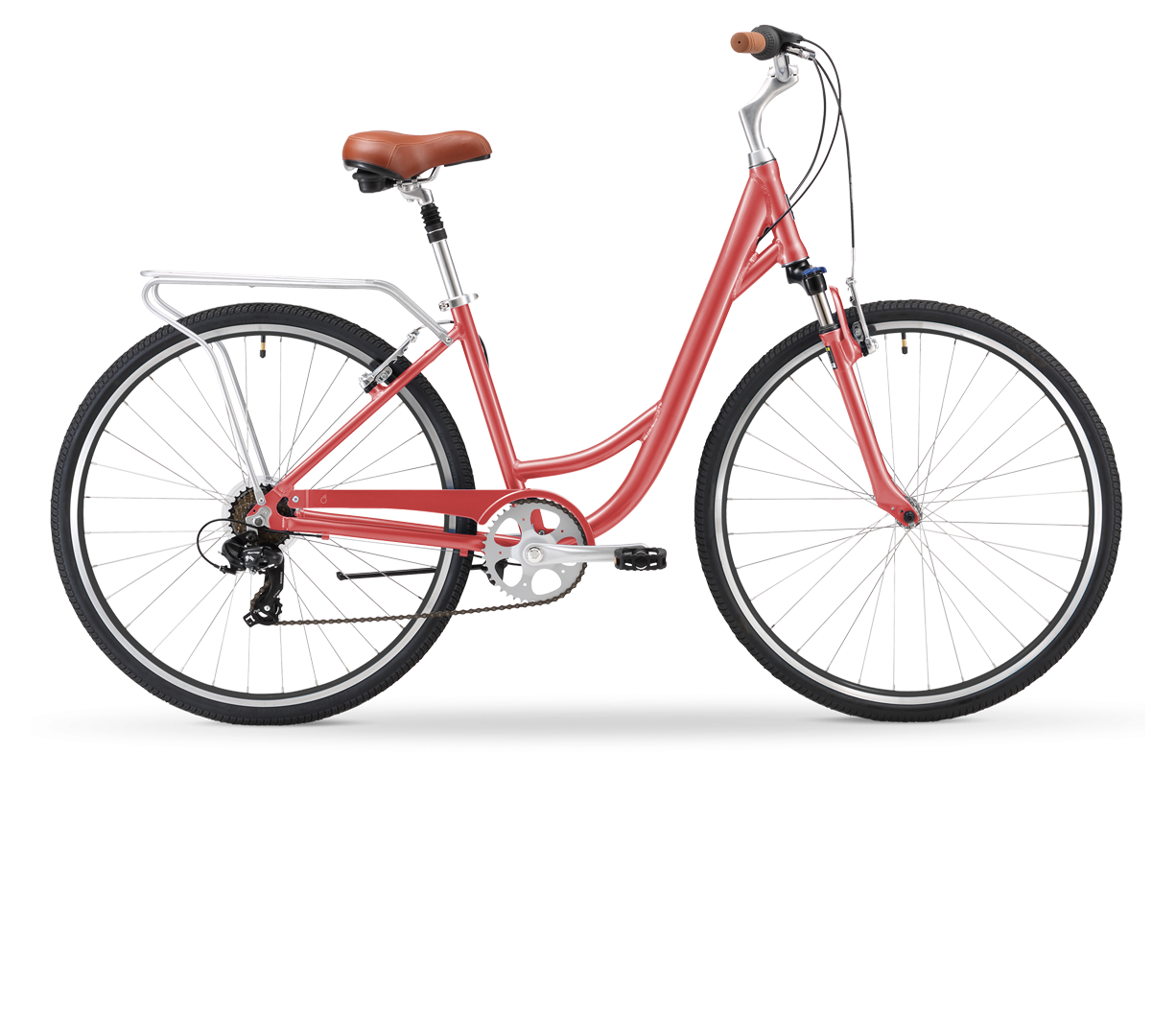 sixthreezero Body Ease Women's 7 Speed Step Through Comfort Bicycle