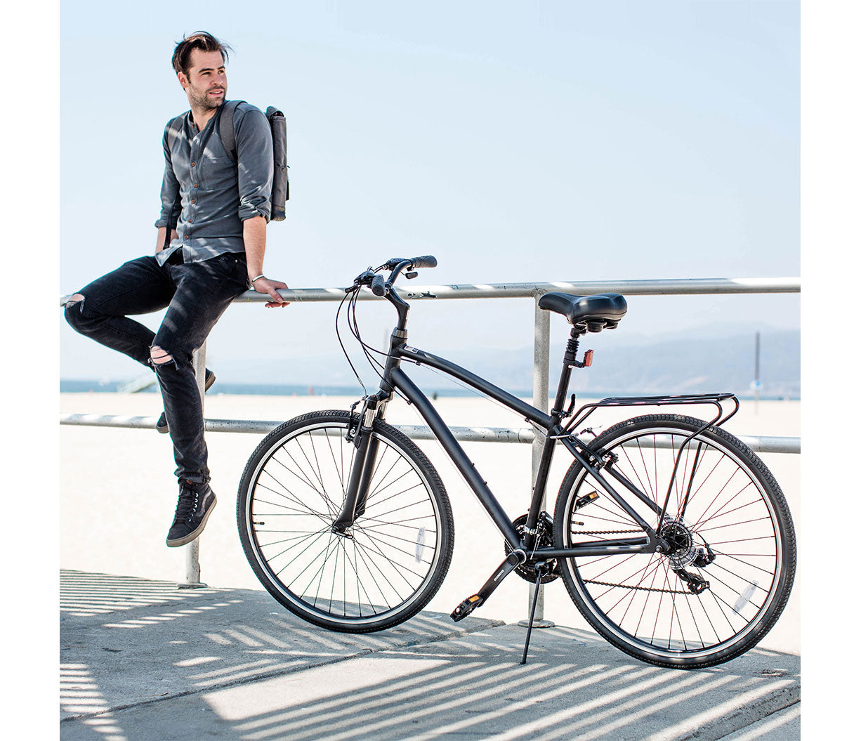 sixthreezero Body Ease Men's 21 Speed Comfort Bicycle