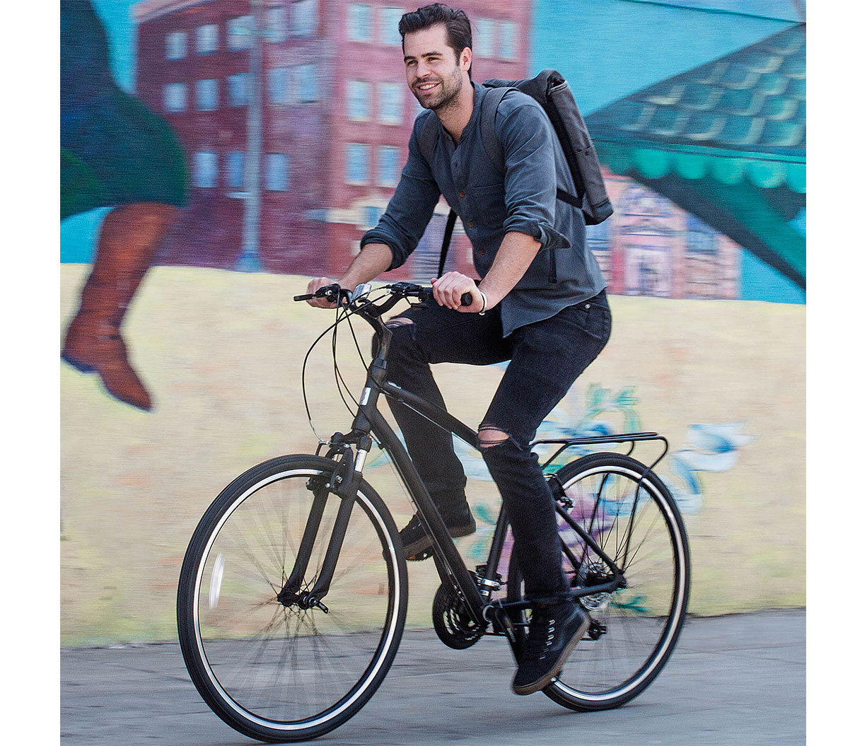 sixthreezero Body Ease Men's 21 Speed Comfort Bicycle