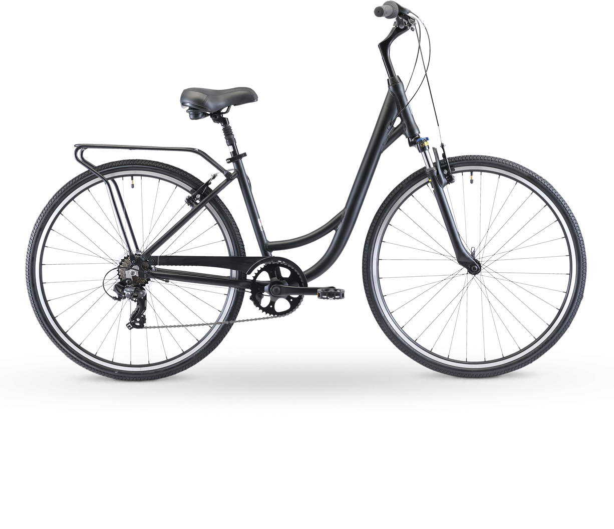 sixthreezero Body Ease Men's Step-Through 7-Speed Comfort Bike