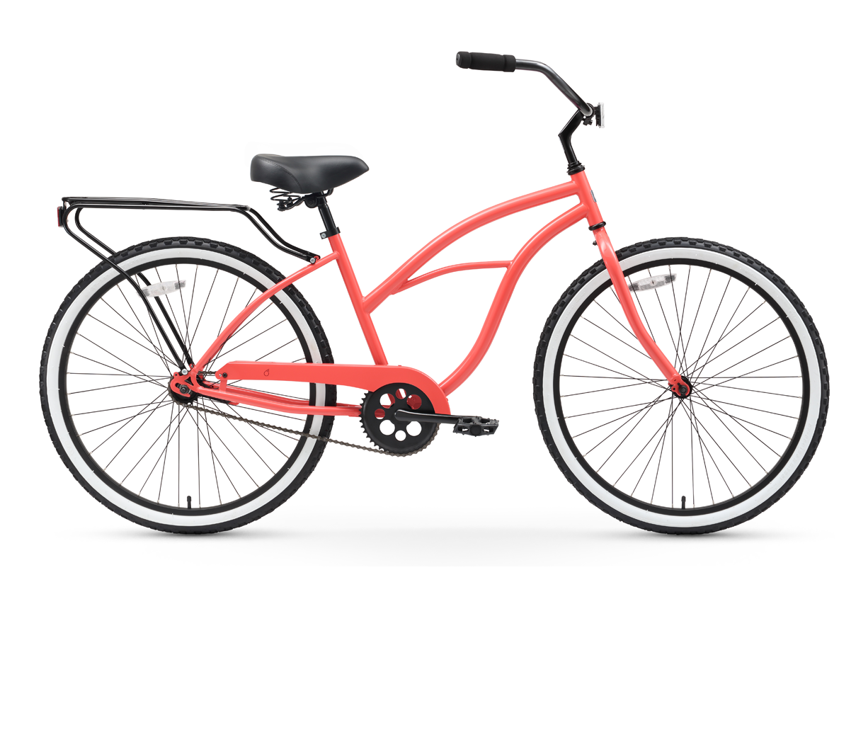 sixthreezero Around the Block Women's 26" Single Speed Cruiser Bicycle