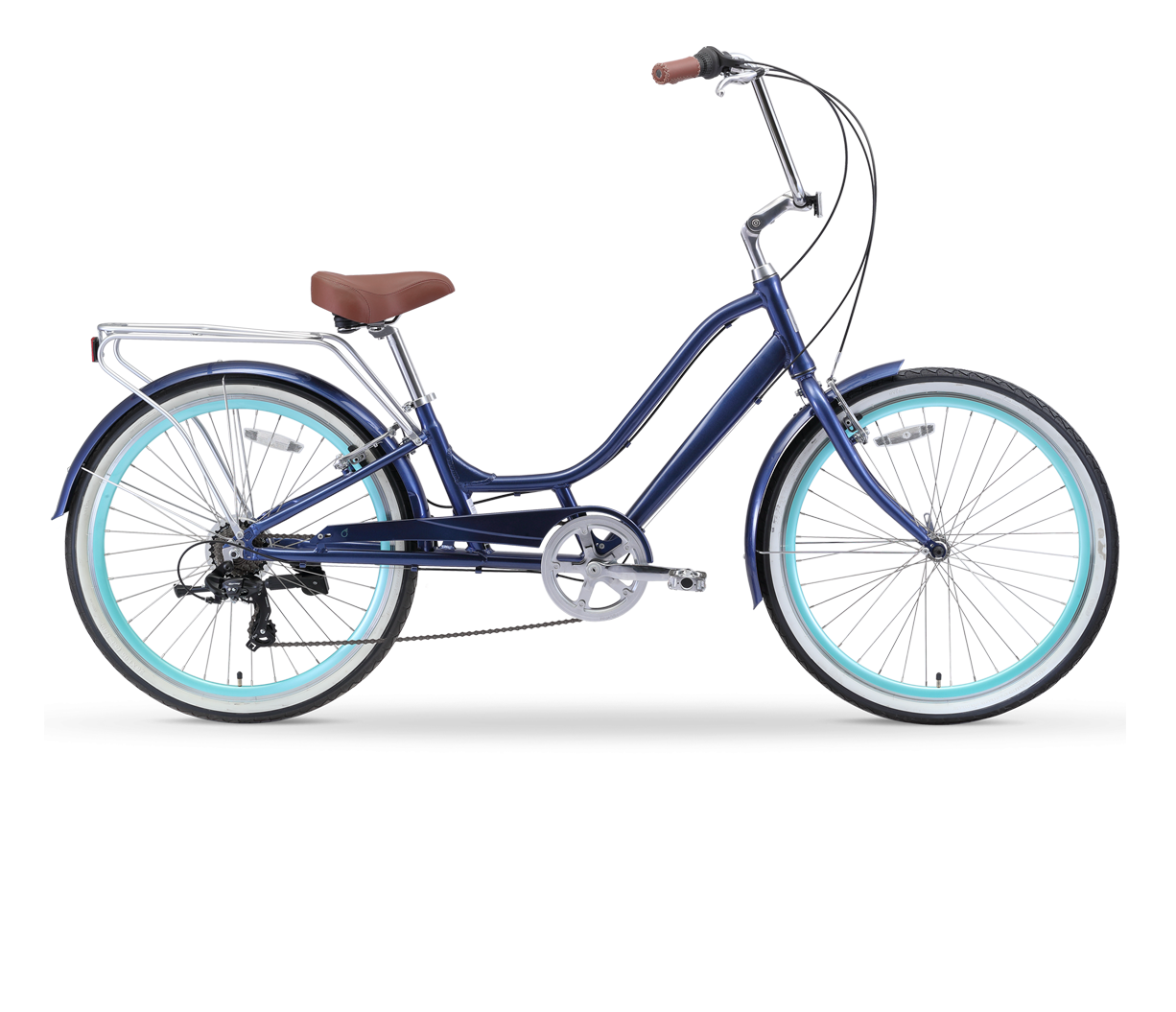 sixthreezero Relaxed Body 7-Speed Recumbent Comfort Bike