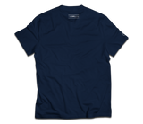 sixthreezero EVRYjourney Premium Short Sleeve Crew Pageant Blue 100% Cotton Unisex Shirt