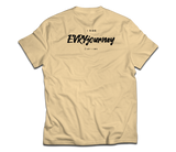 sixthreezero EVRYjourney Premium Short Sleeve Crew Papyrus Black 100% Cotton Unisex Shirt
