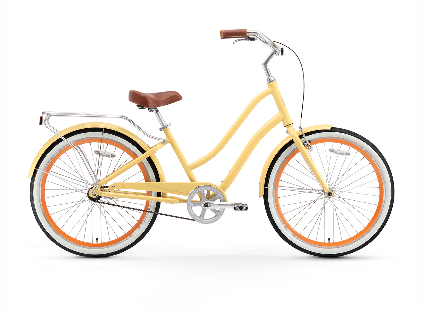 sixthreezero EVRYjourney Women's 26" Single Speed Step-Through Touring Hybrid Bicycle