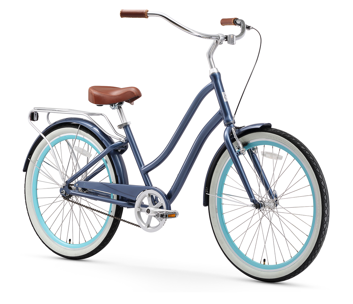 sixthreezero EVRYjourney Women's 26" Single Speed Step-Through Touring Hybrid Bicycle