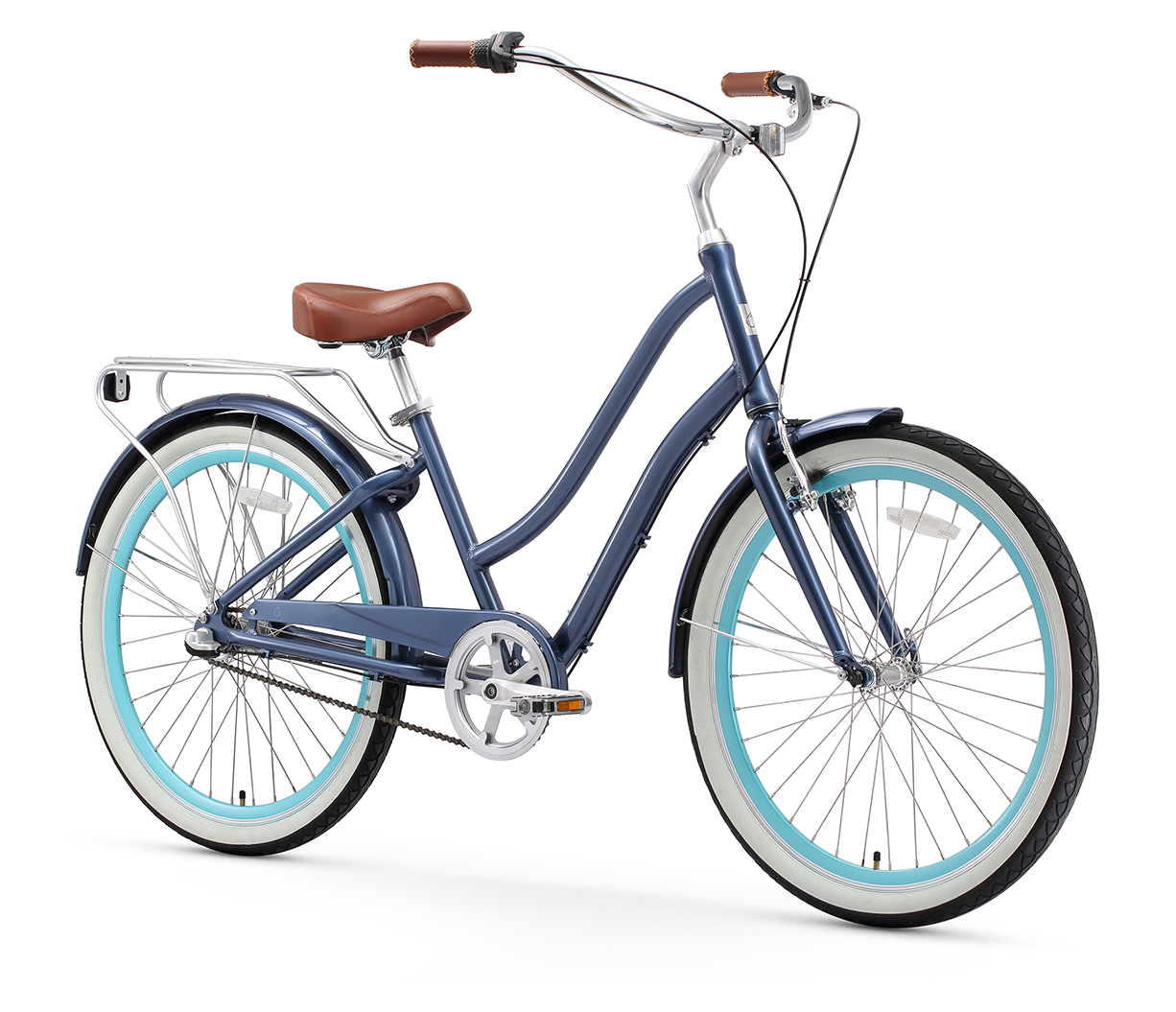 sixthreezero EVRYjourney Women's 26" 3 Speed Step-Through Touring Hybrid Bicycle