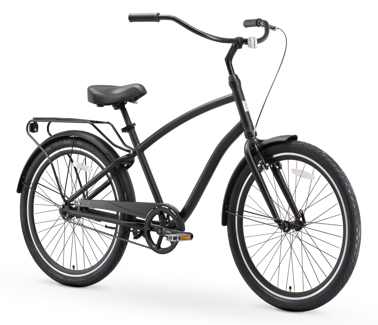 sixthreezero EVRYjourney Men's 26" Single Speed Steel Sport Hybrid Cruiser Bicycle