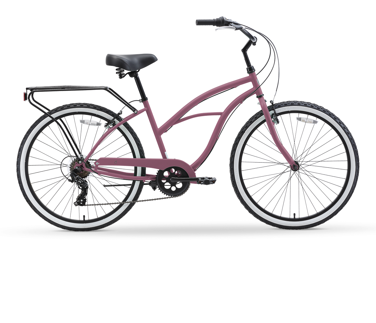 sixthreezero Around the Block Women's 26" 7 Speed Cruiser Bicycle