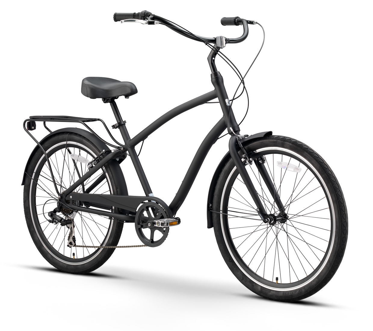 sixthreezero EVRYjourney Men's 7 Speed Touring Hybrid Bike