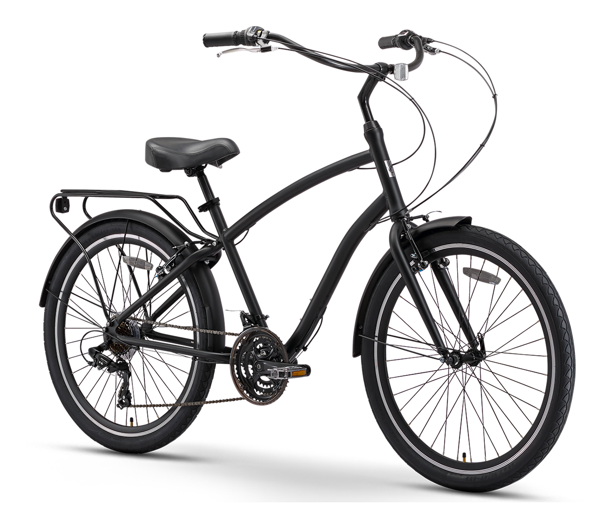 sixthreezero EVRYjourney Men's 26" 21 Speed Touring Hybrid Bicycle