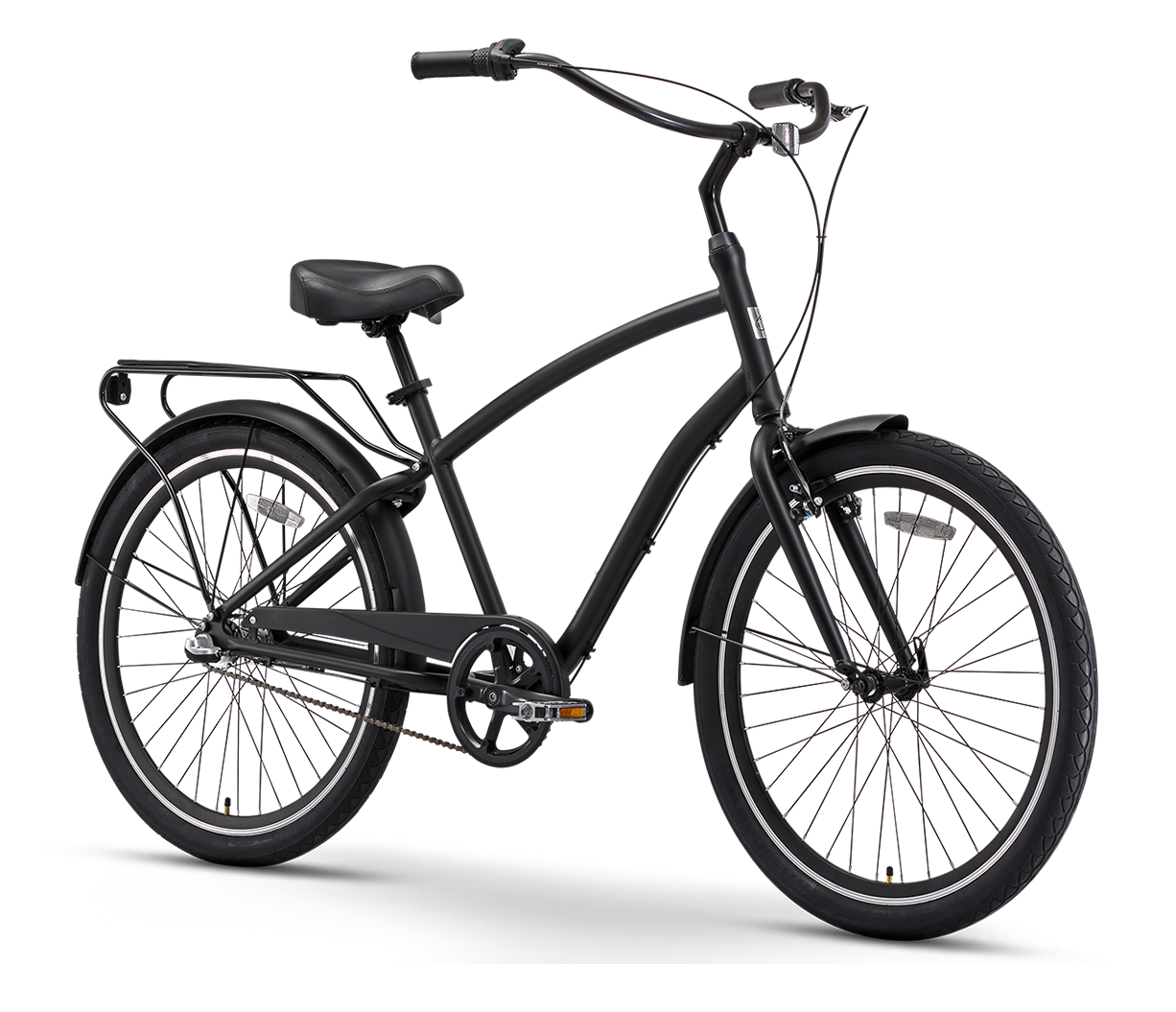 sixthreezero EVRYjourney Men's  26" 3 Speed Touring Hybrid Bicycle