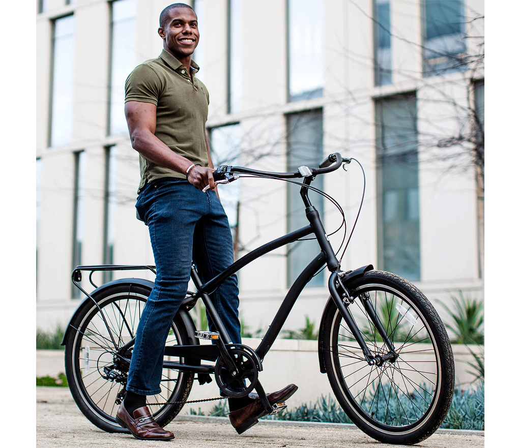 sixthreezero EVRYjourney Men's 7 Speed Touring Hybrid Bike