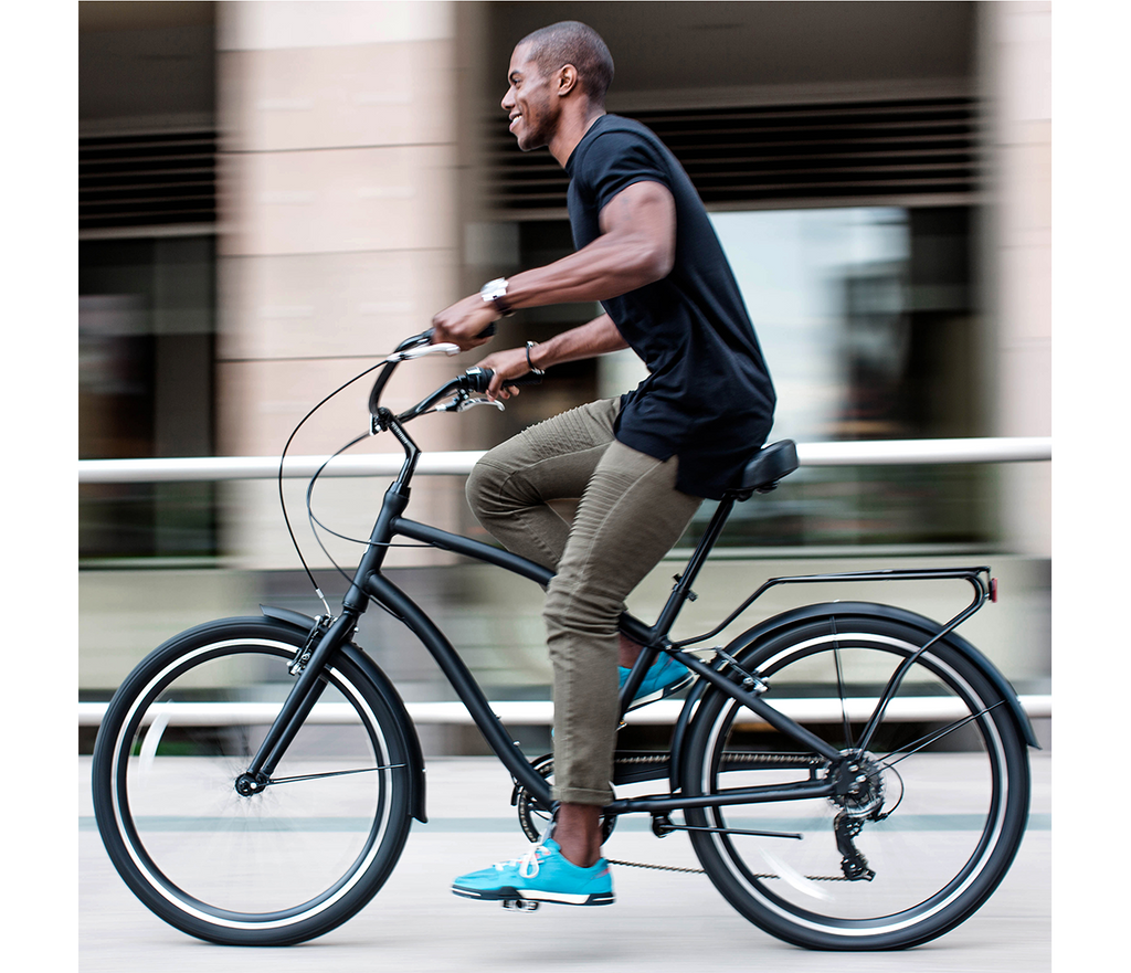 sixthreezero EVRYjourney Men's 7 Speed Touring Hybrid Bike