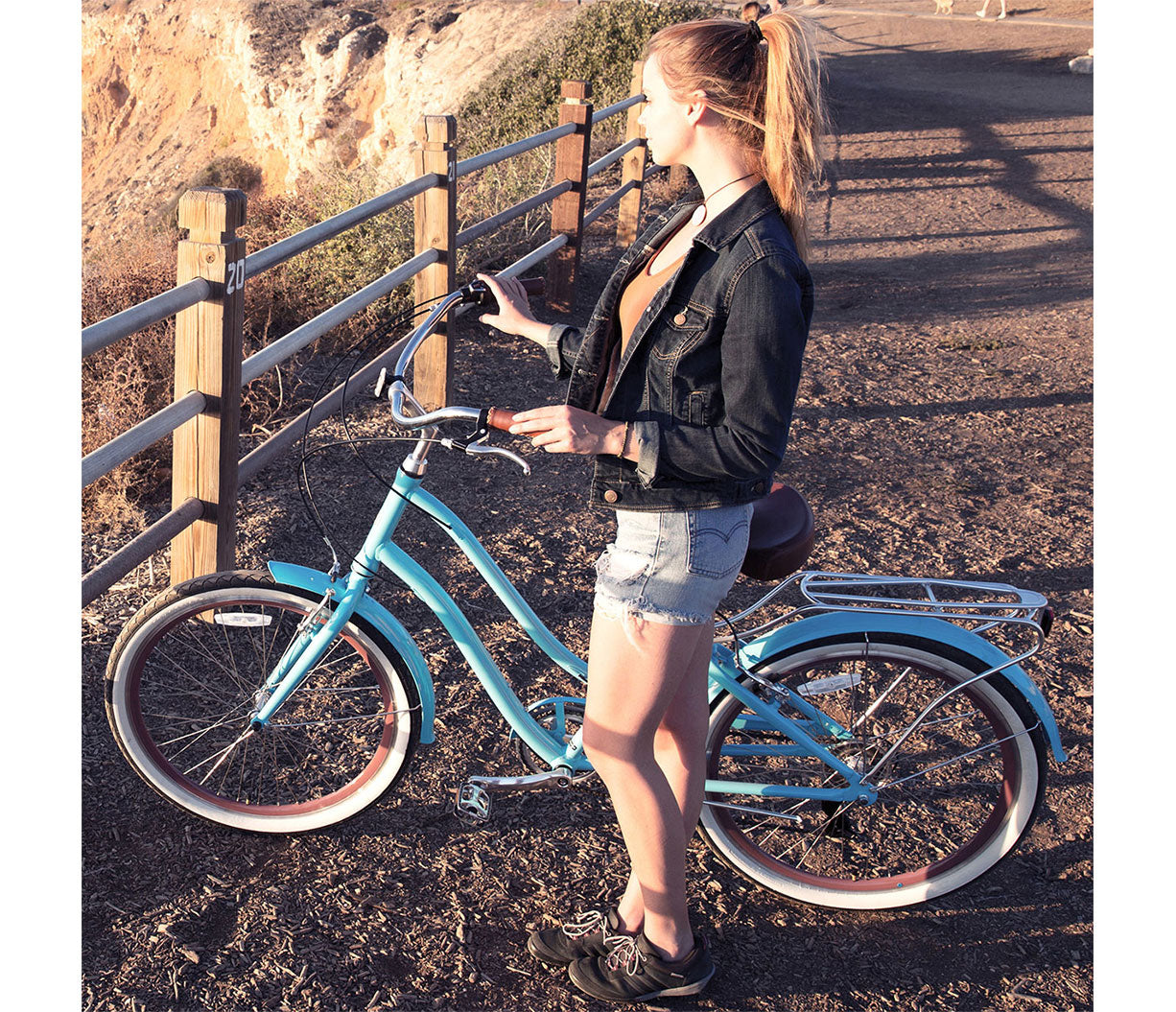 sixthreezero EVRYjourney Women's 26" Single Speed Step-Through Touring Hybrid Bicycle