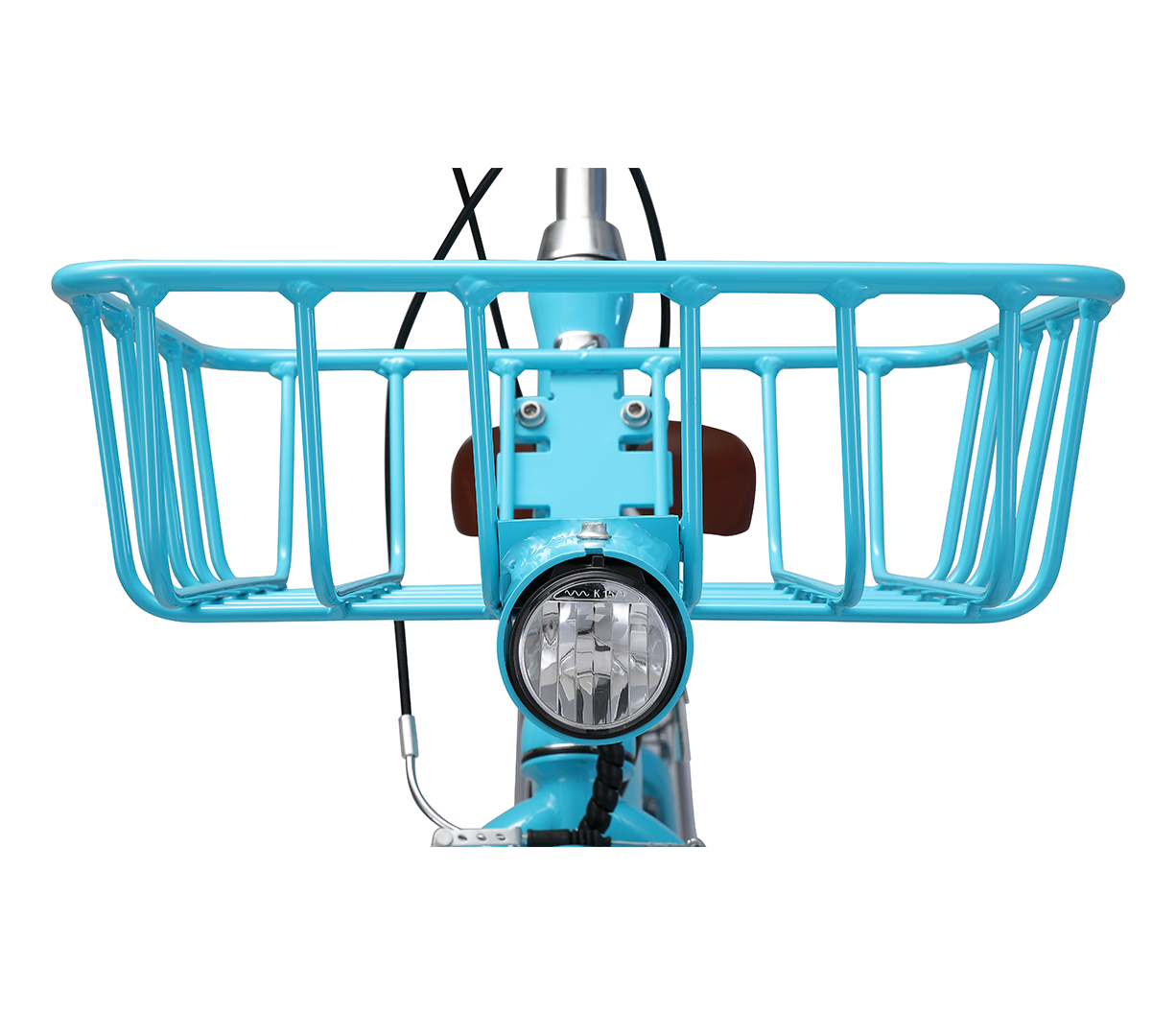 sixthreezero EVRYjourney Deluxe Women's 26" 7-Speed Touring Hybrid Bicycle w/ Integrated Lock, Basket, Light