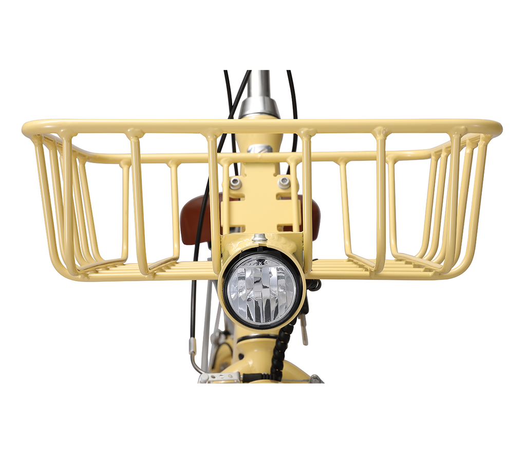 sixthreezero EVRYjourney Deluxe Women's 26" 7-Speed Touring Hybrid Bicycle w/ Integrated Lock, Basket, Light