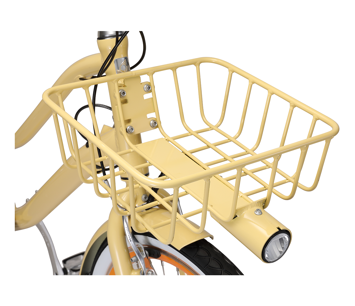 sixthreezero EVRYjourney Deluxe Women's 26" 7-Speed Touring Hybrid Bicycle w/ Integrated Lock, Basket, Light