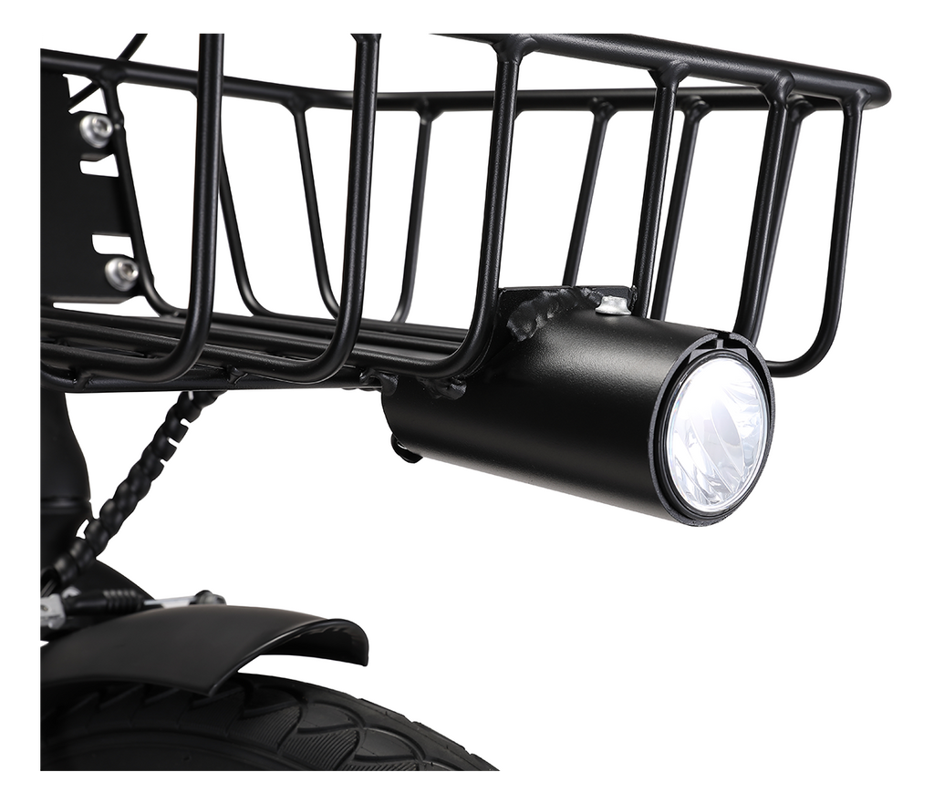 sixthreezero EVRYjourney Deluxe Men's 26" 7 Speed Hybrid Cruiser Bicycle w/ Integrated Lock, Basket, Light