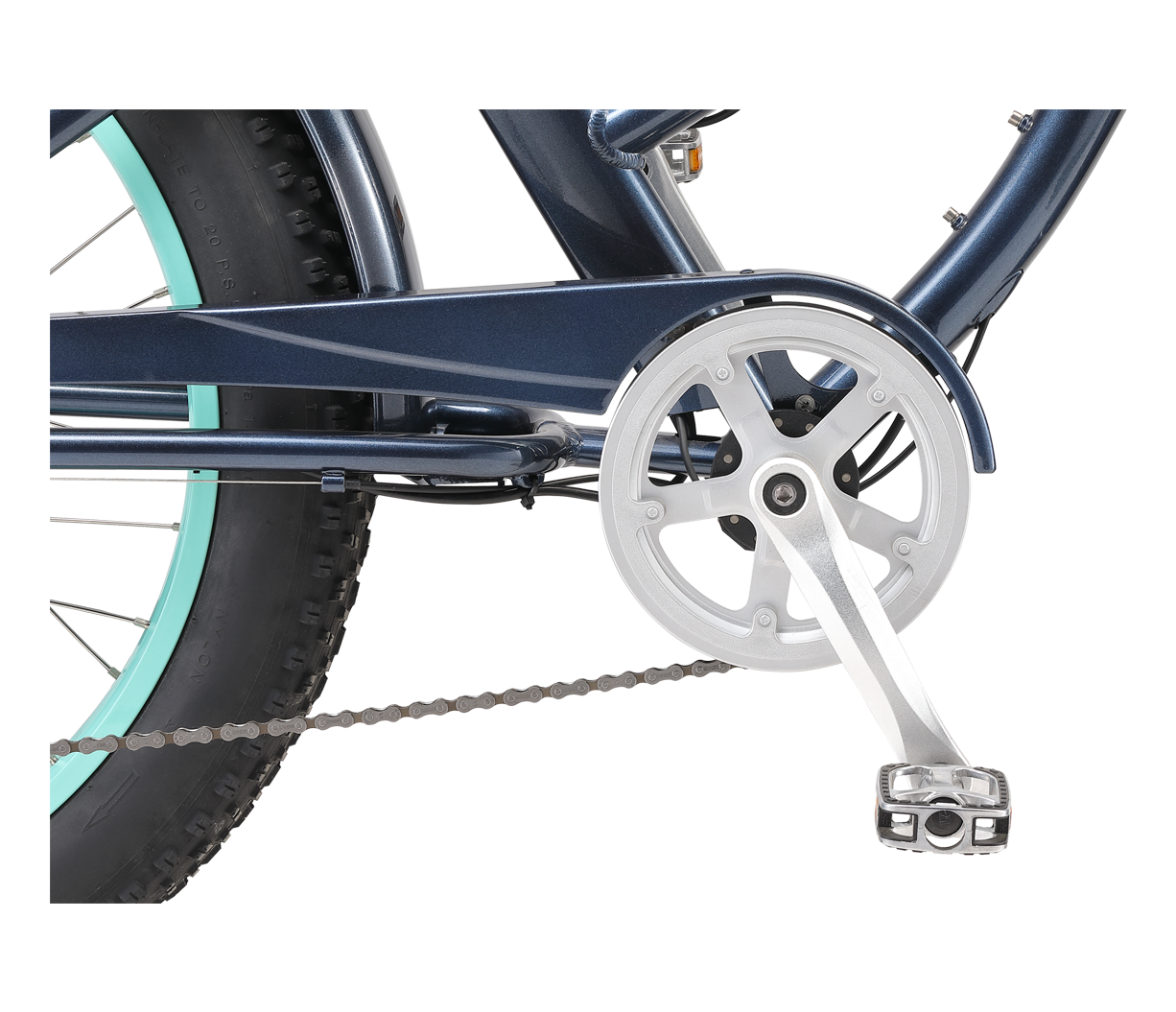 sixthreezero EVRYjourney Women's 7-Speed 500W Fat Tire Electric Bicycle