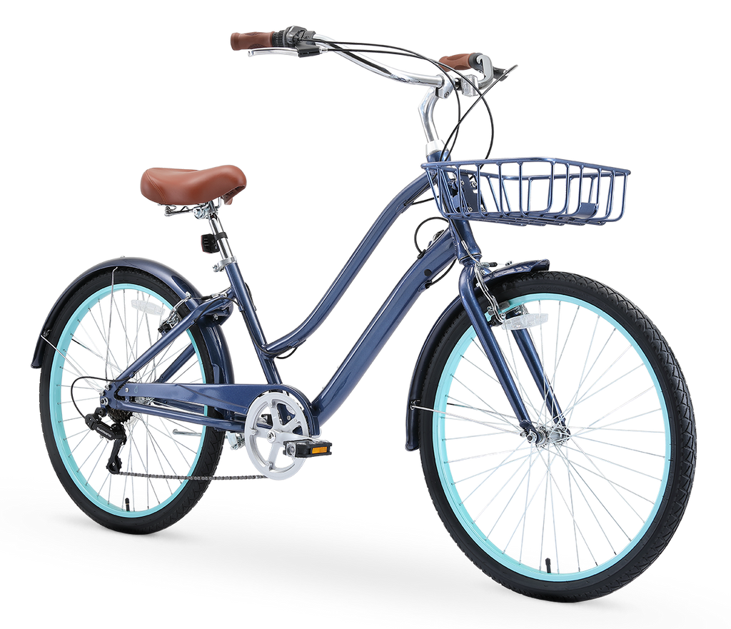 sixthreezero EVRYjourney Women's Casual Edition 7-Speed w/ Integrated Lock and Basket