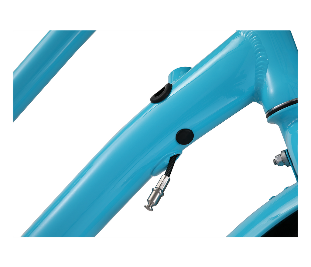 sixthreezero EVRYjourney Deluxe Women's 26" 7-Speed Touring Hybrid Bicycle w/ Integrated Lock, Basket, Light