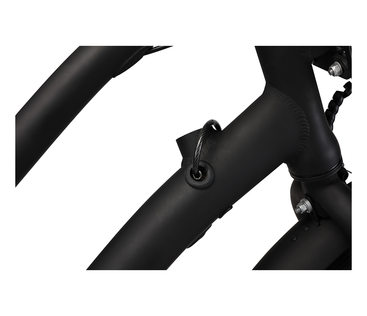 sixthreezero EVRYjourney Deluxe Men's 26" 7 Speed Hybrid Cruiser Bicycle w/ Integrated Lock, Basket, Light