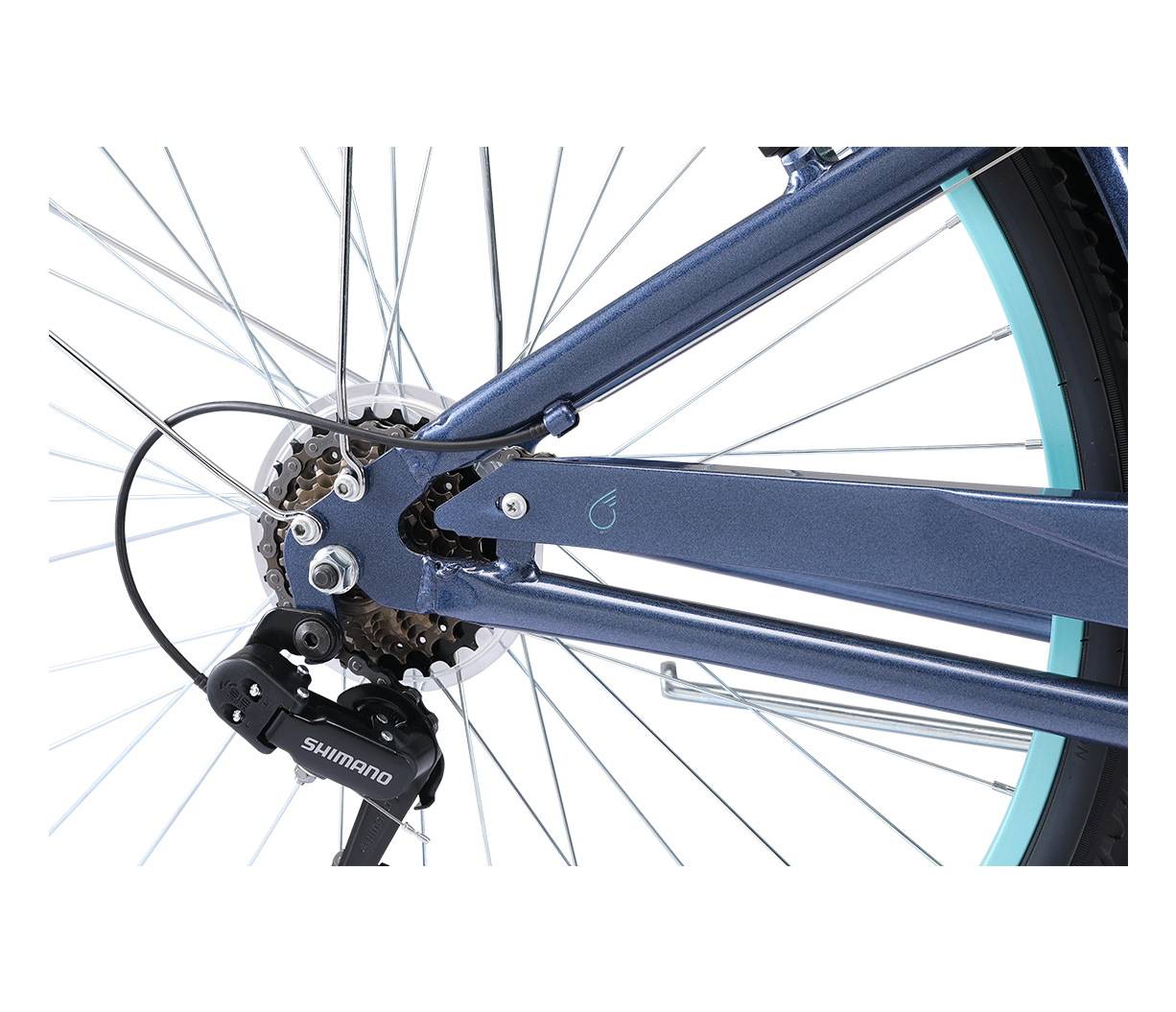 sixthreezero EVRYjourney Women's Casual Edition 7-Speed w/ Integrated Cable Lock