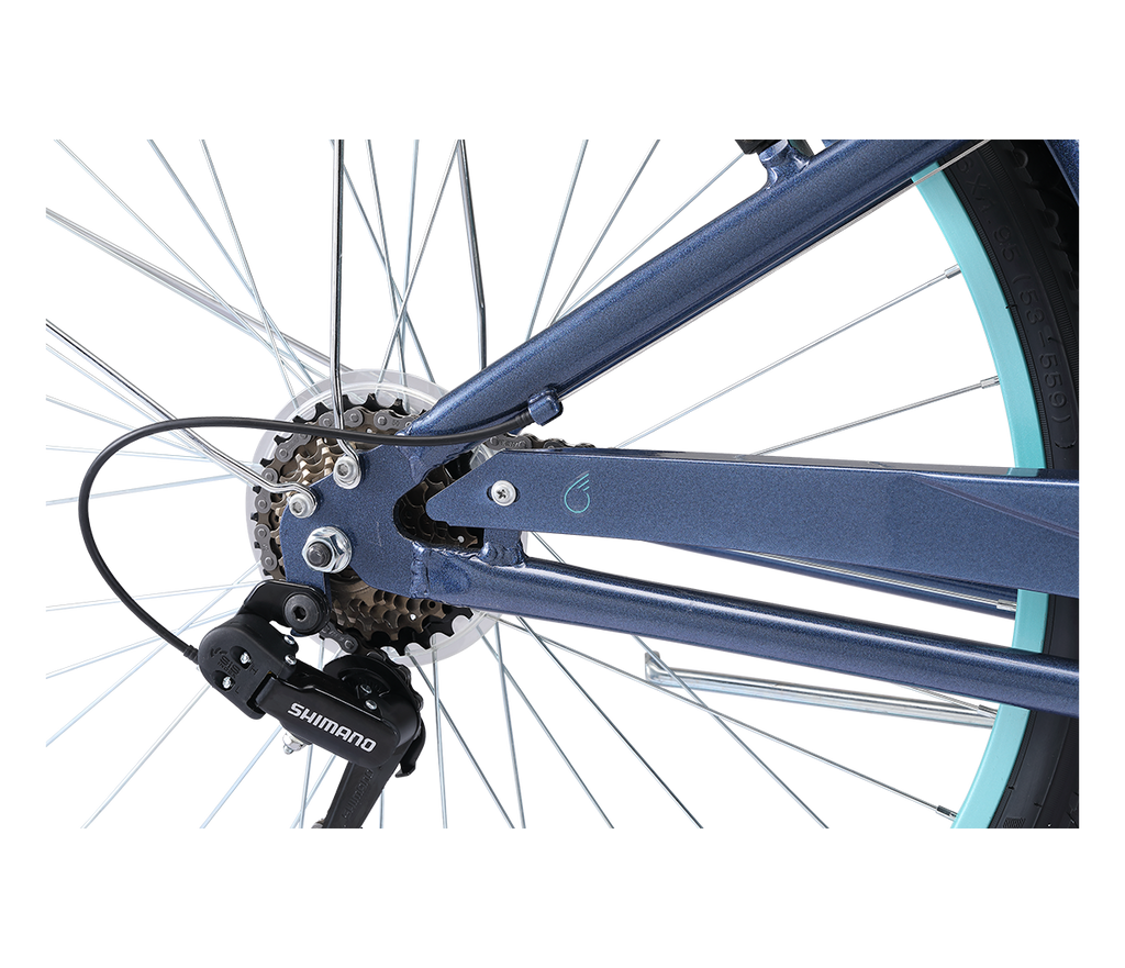 sixthreezero EVRYjourney Women's Casual Edition 7-Speed w/ Integrated Lock and Basket